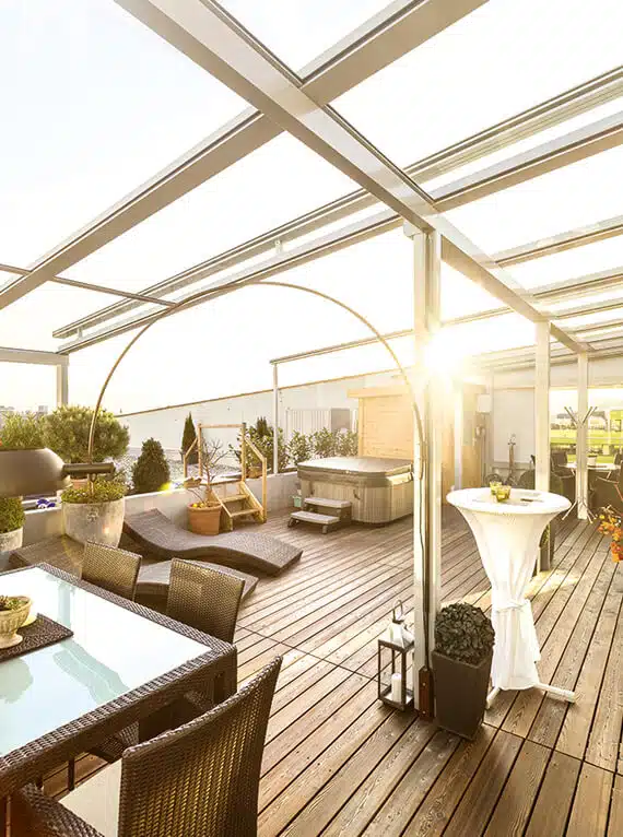 Terrassenverglasung Linz