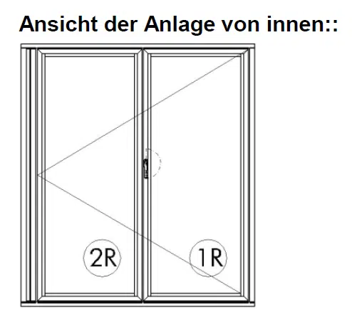 SF 45 Faltanlage Alu ungedämmt