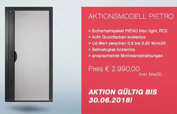 Aktionstüre Pietro Türpreis