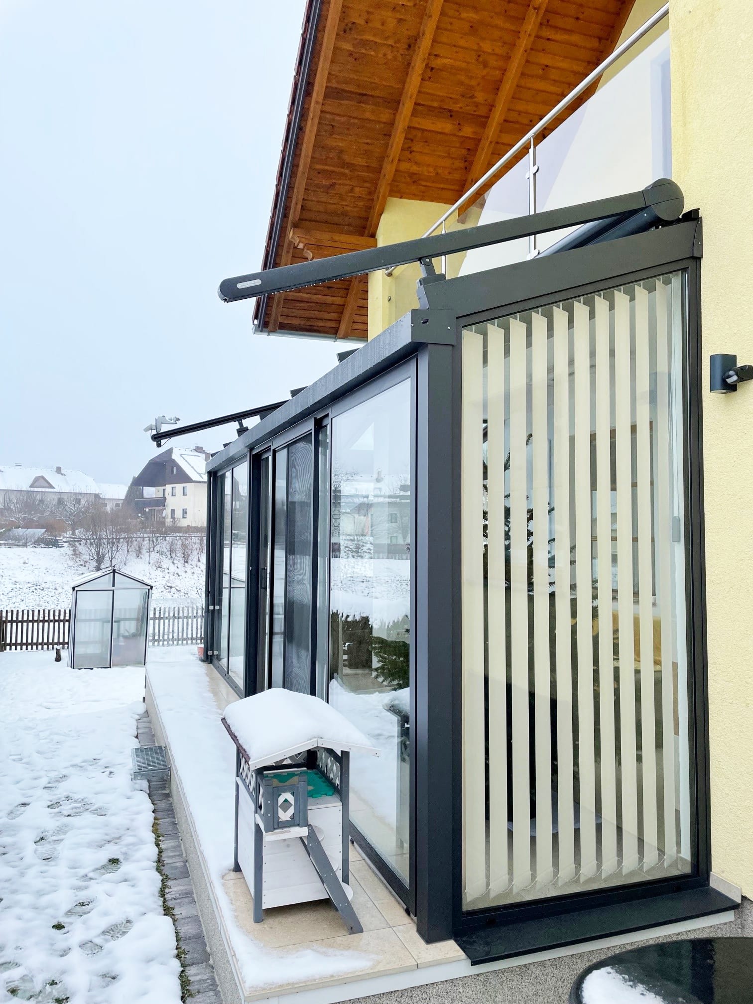 Aluminium-Eck-Wintergarten in 4271 St. Oswald