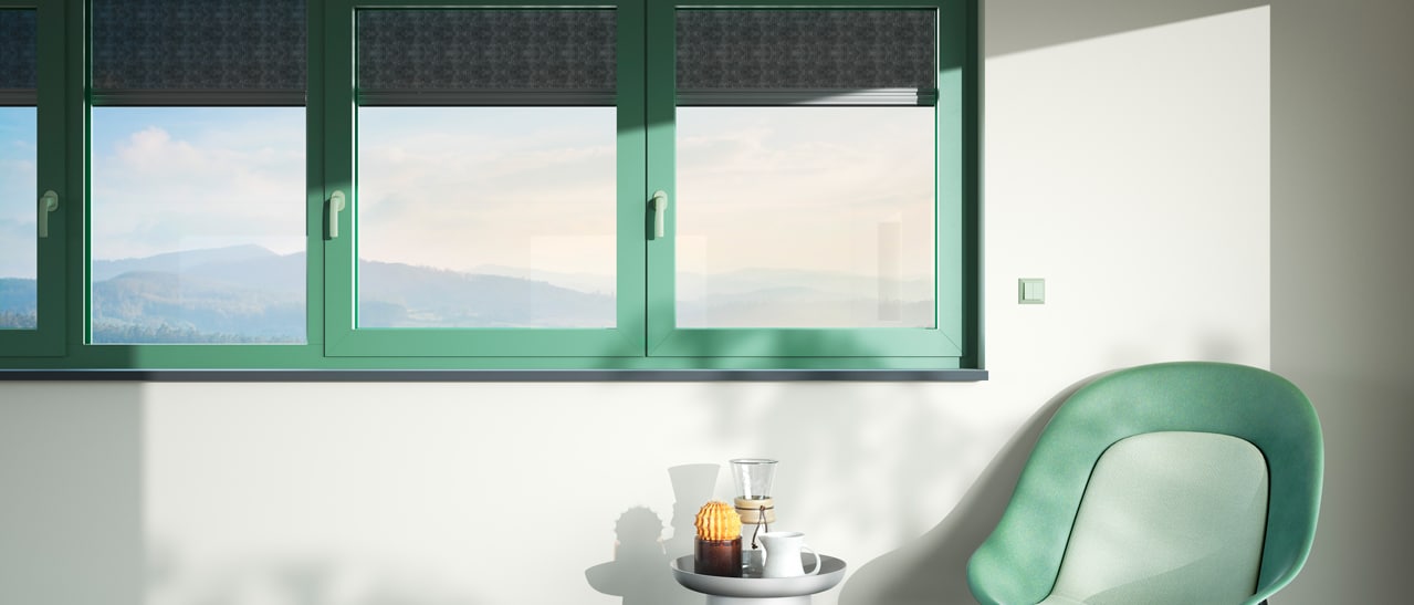 Aluminium-Fenster Farbvielfalt