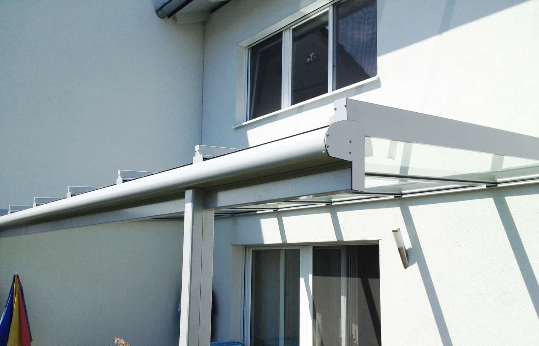 Aluminium Glasüberdachung