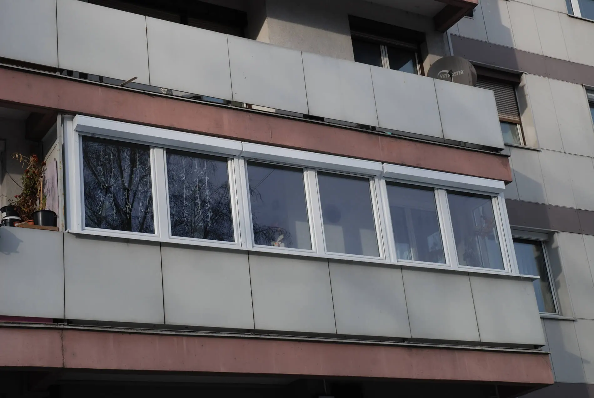 Balkon Fenster Schallschutz