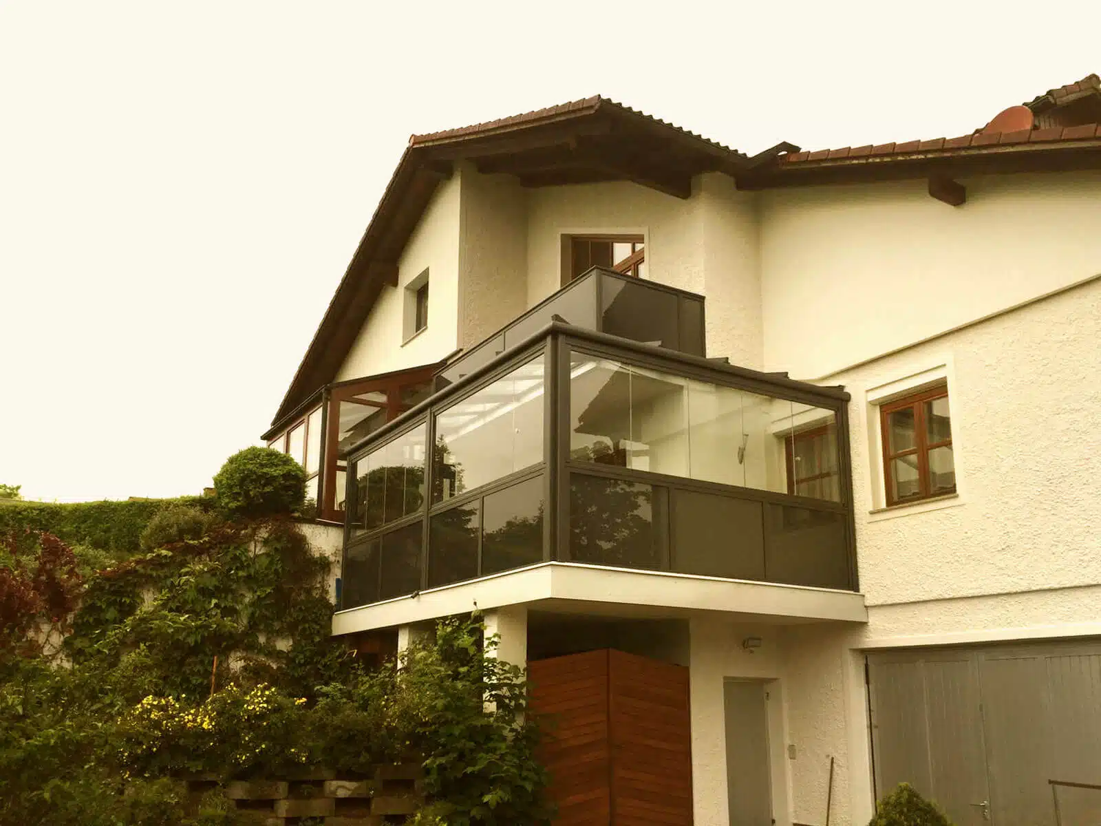 Balkon Glas