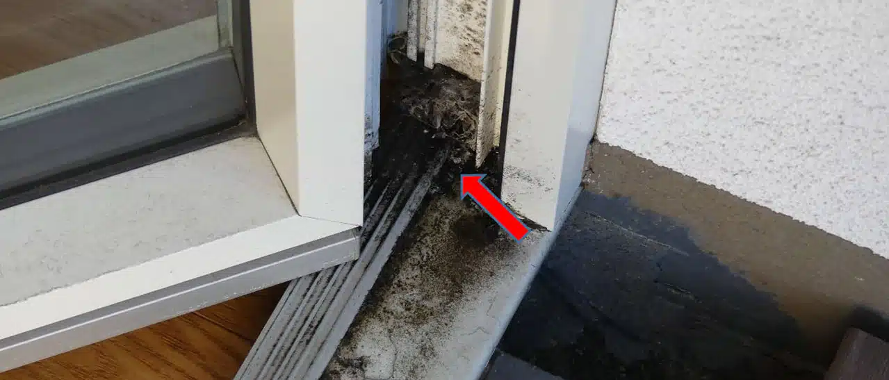 Balkontüre mit Aluminiumschwelle undicht