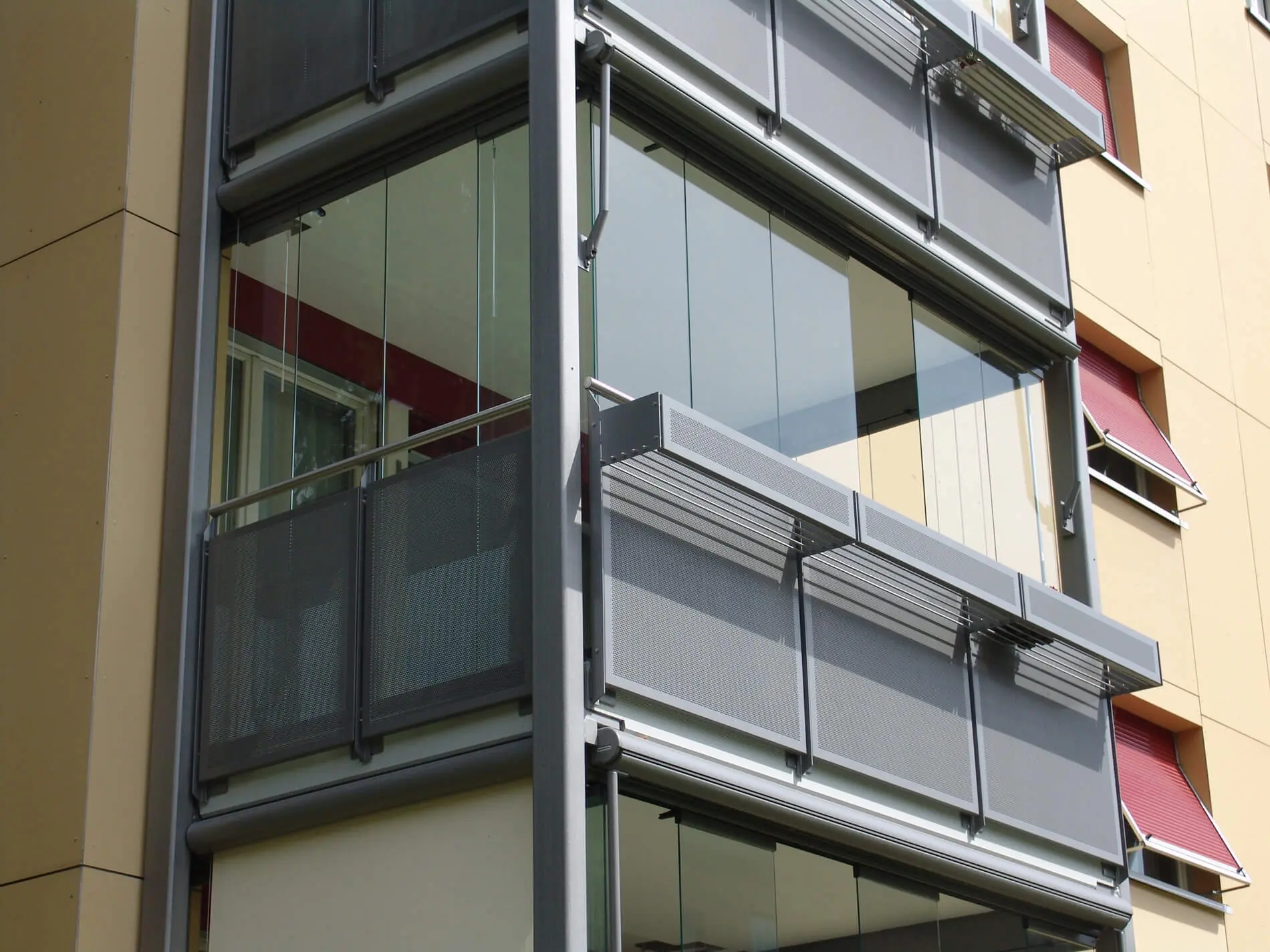 Balkonverkleidung Glas Oberösterreich