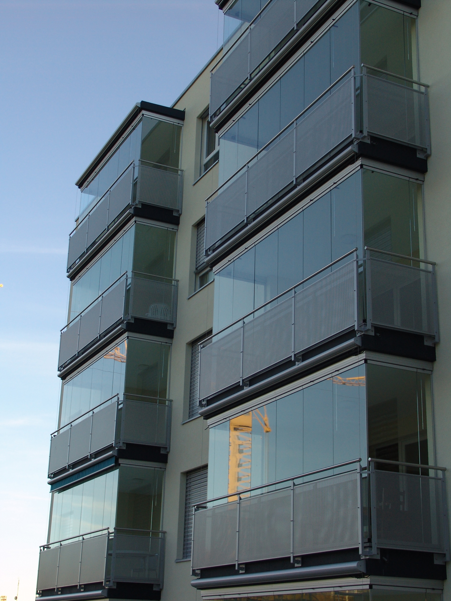 Balkonverkleidung Glas - Sunflex