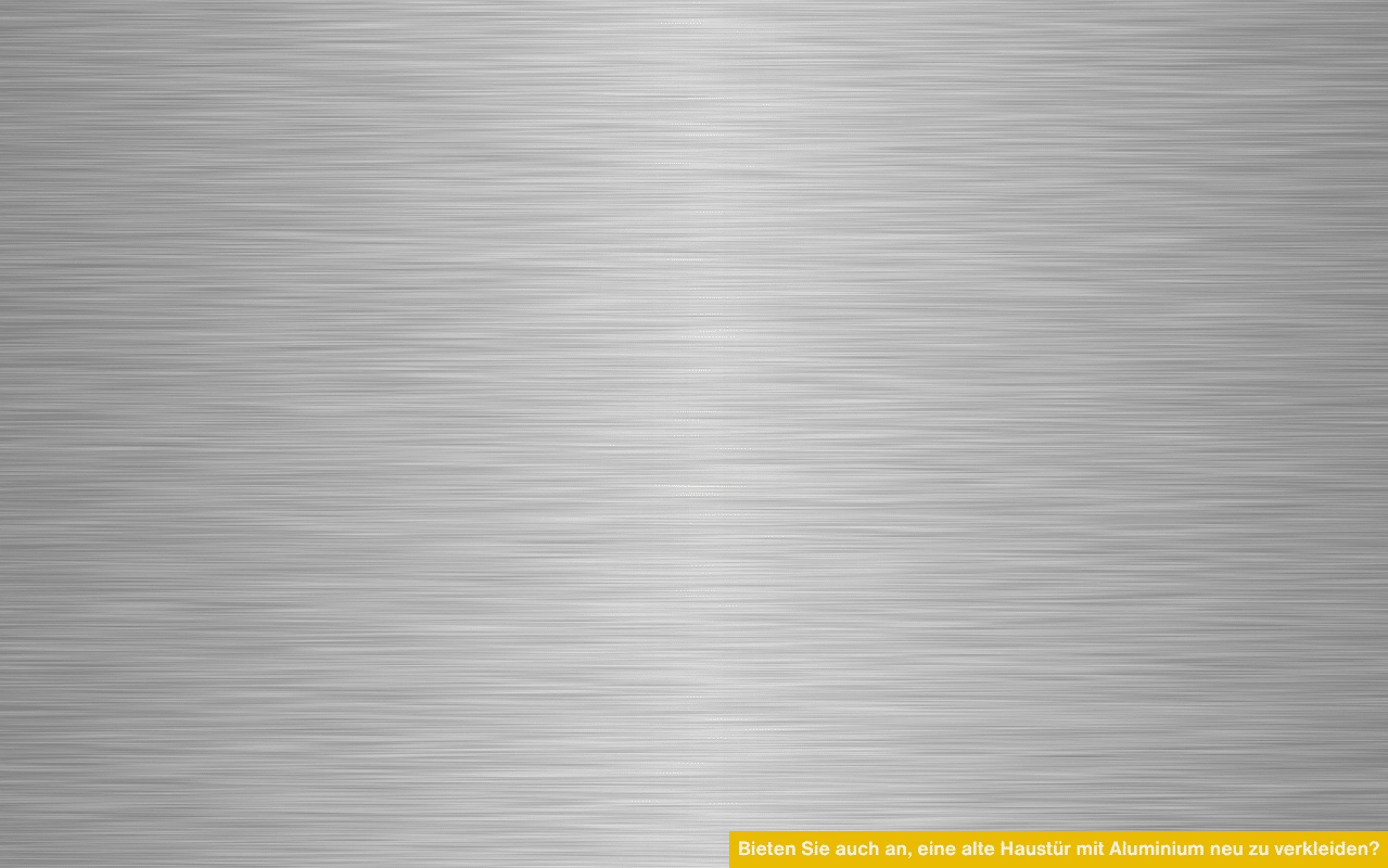 Das Bild zeigt eine gleichmäßig gebürstete Aluminiumoberfläche in silbergrau. Die Linien verlaufen horizontal und erzeugen eine matte, strukturierte Wirkung.