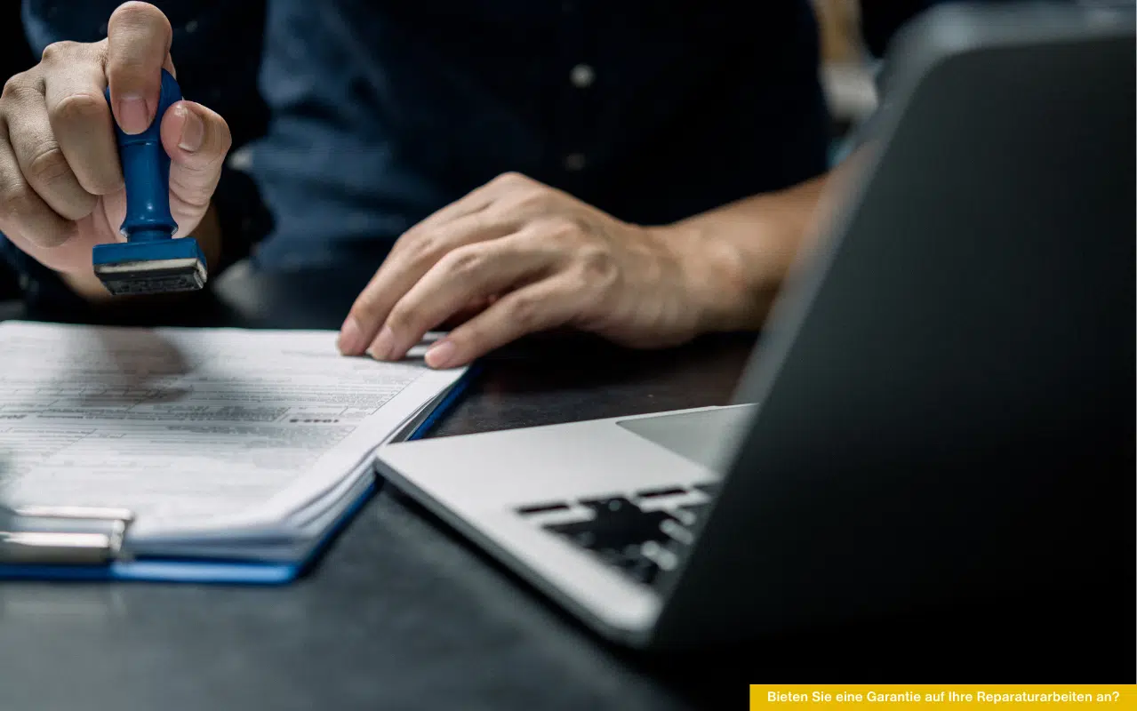 Bieten Sie eine Garantie auf Ihre Reparaturarbeiten an? In der Regel kann keine Garantie auf Reparaturen gewährleistet werden.