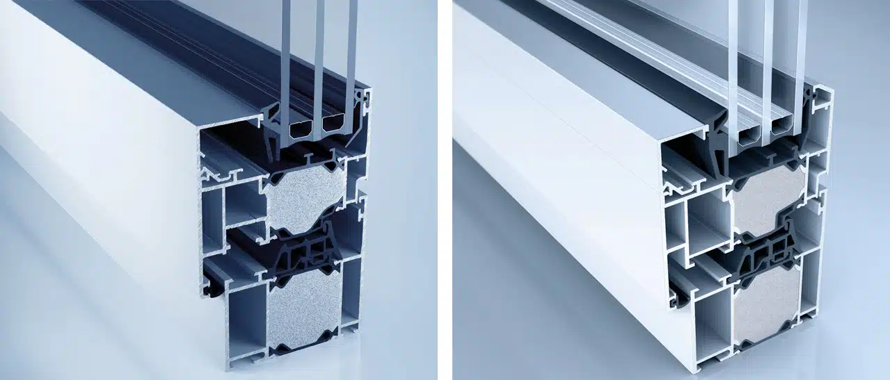 Hochwertige Aluminium-Fenster von heroal bieten beste Wärmedämmung. Produziert von alu-one in Vöcklamarkt, Oberösterreich.