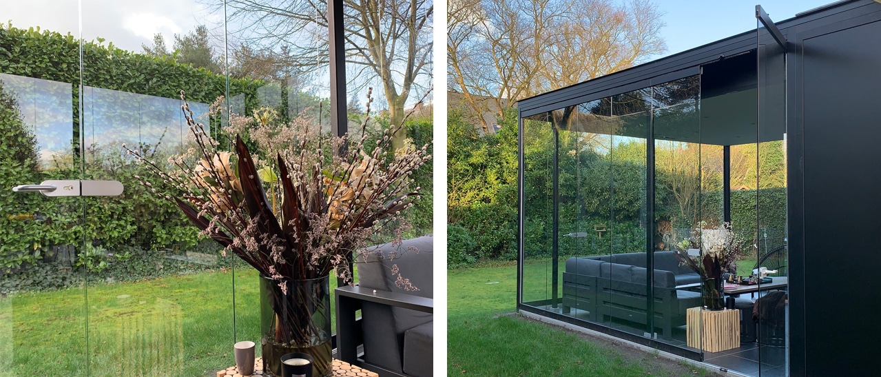 Kaltwintergarten, ganzjährig nutzbar, ideal für Winter. Gemütlich und energieeffizient gestaltet.