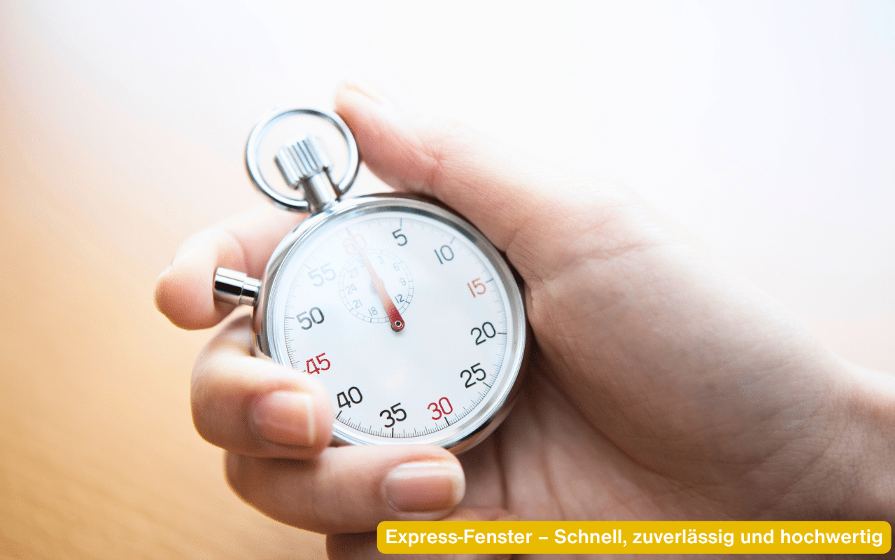 Express-Fenster - Schnell, zuverlässig und hochwertig