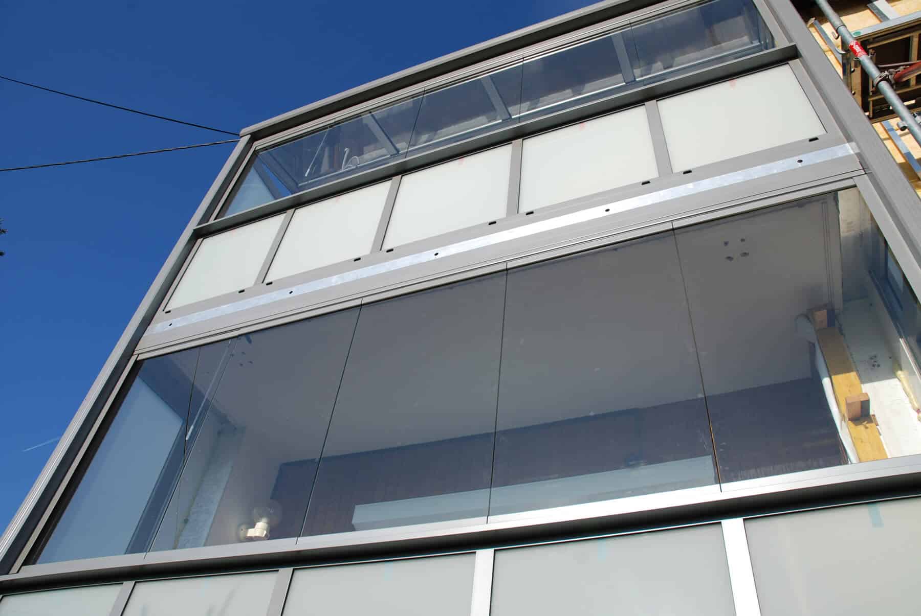 Faltfenster für Balkon