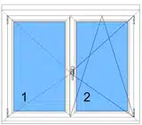 Fenster 2-flügelig Stulp - Preisvergleich