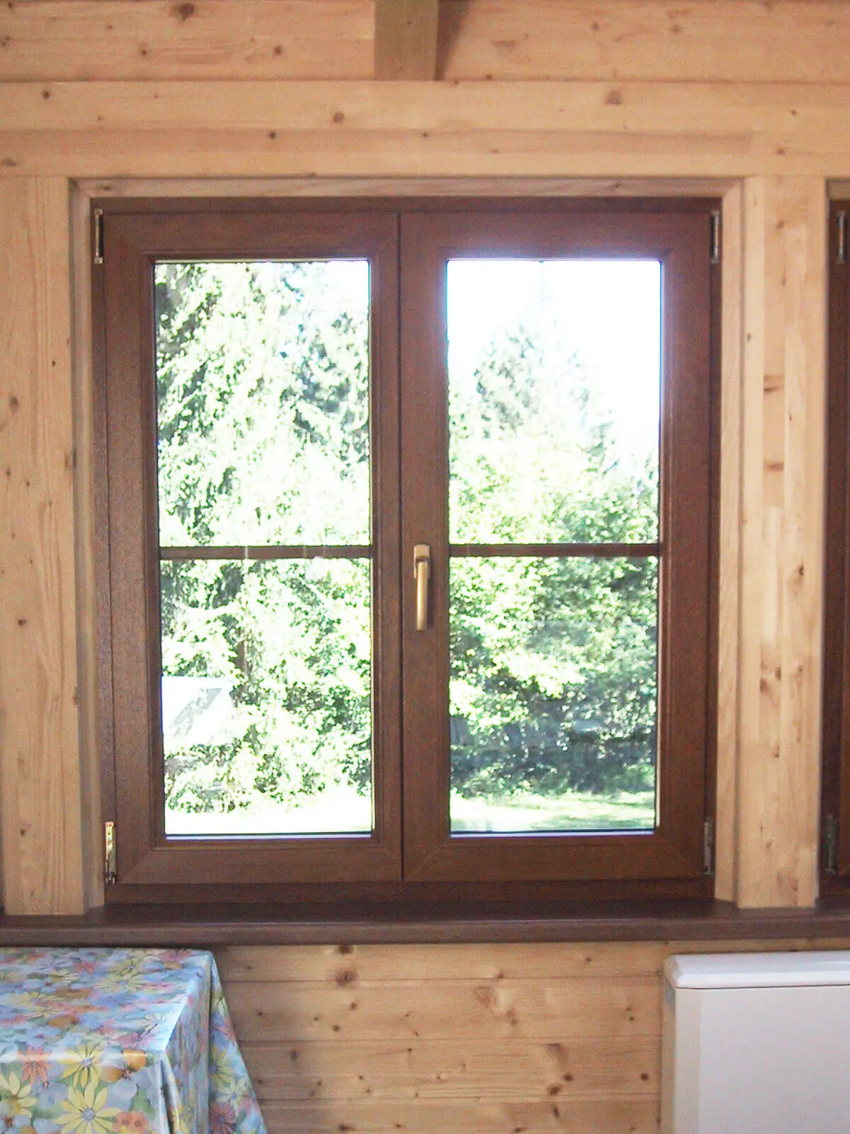 Fenster Golden Oak innen