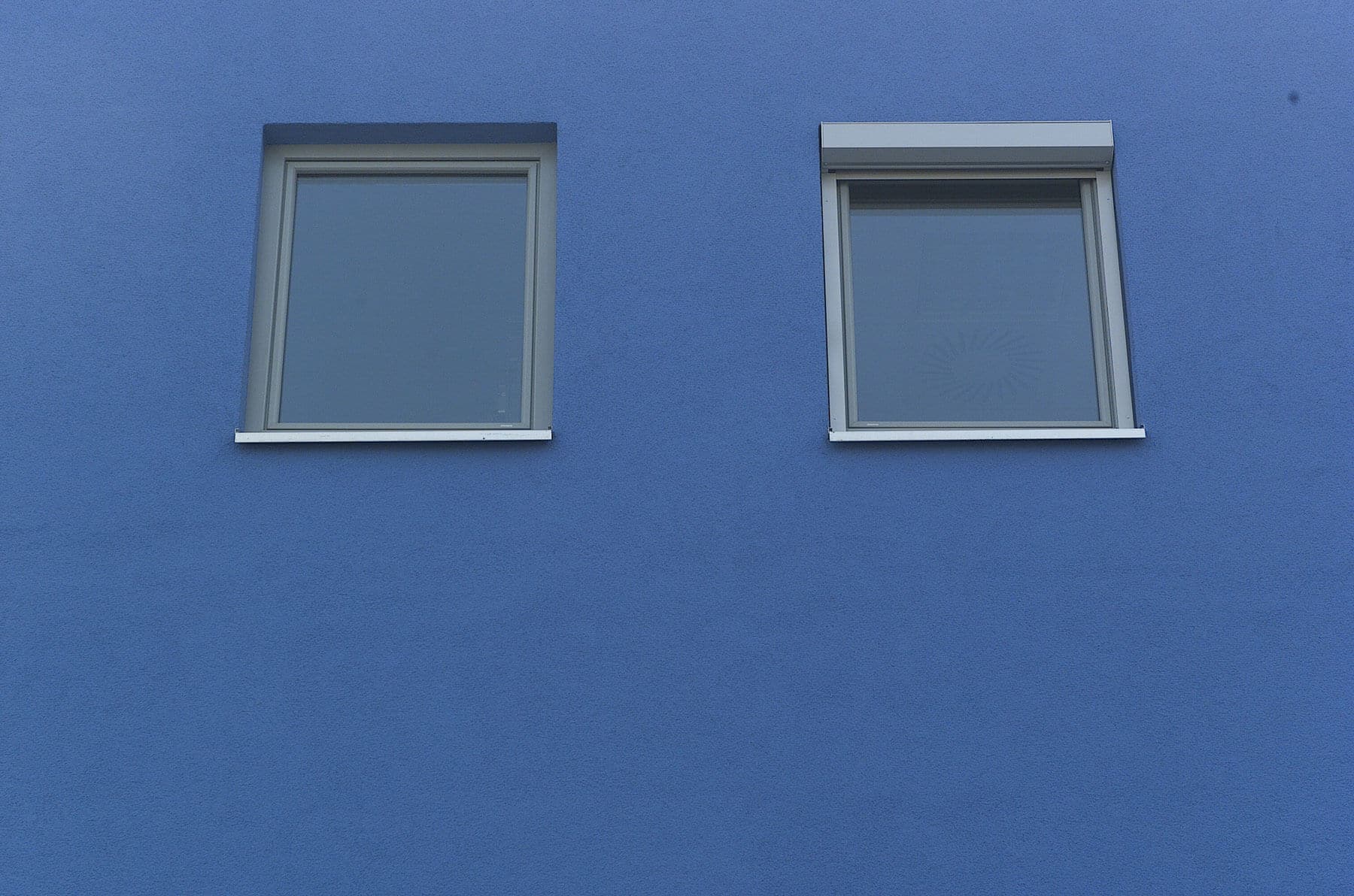 Fenster grau