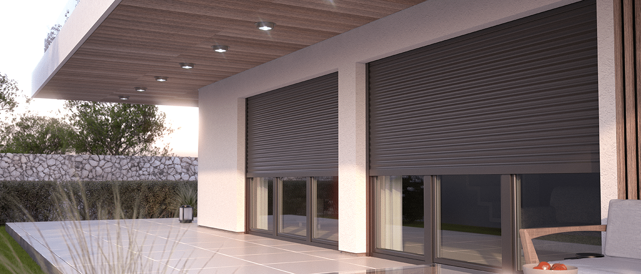Fenster in RAL 7006 Beigegrau