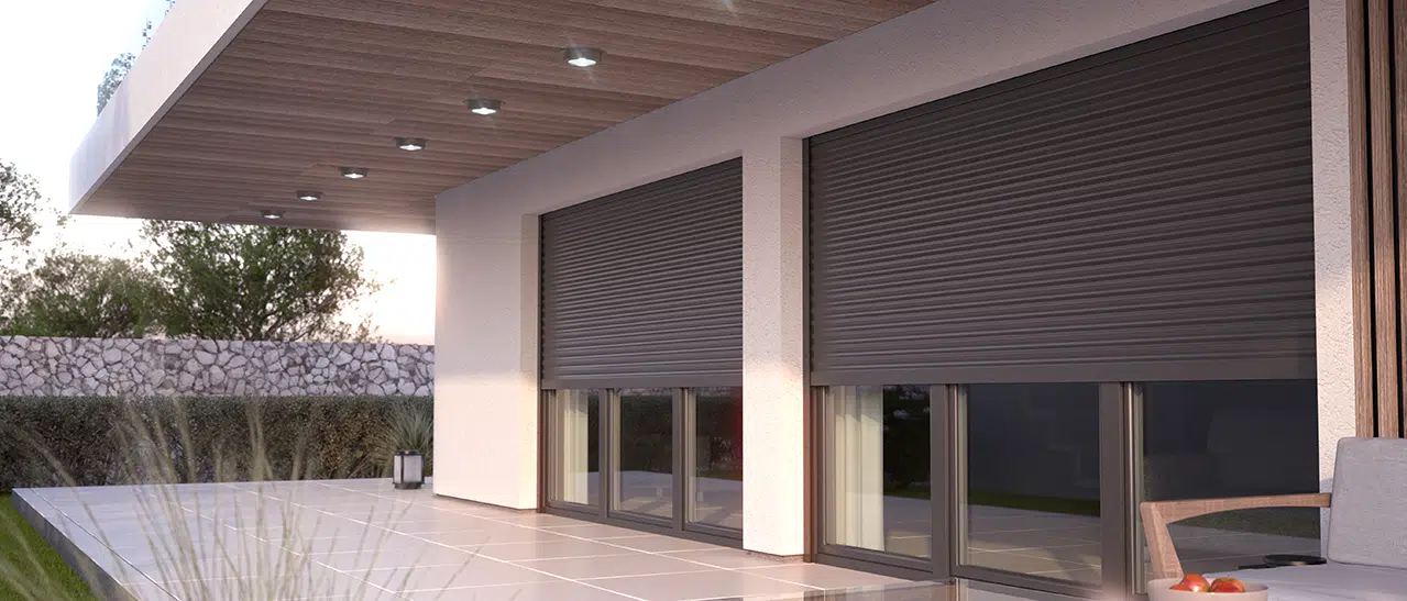 Fenster in RAL 7006 Beigegrau