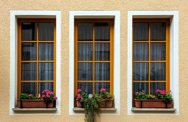 Fenster in RAL 8001 Ockerbraun
