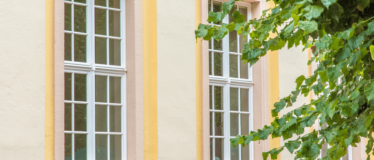 Fenster mit Sprossen