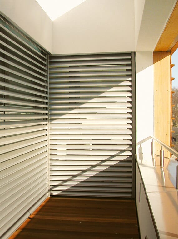 Beschattung für Türen & Fenster