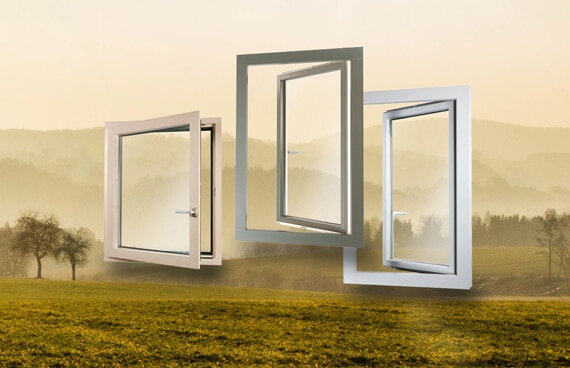 Fenster Landschaft Mühlviertel