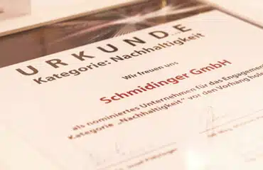 Fenster-Schmidinger ist ausgezeichnet