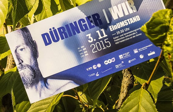 Einladungskarte Düringer