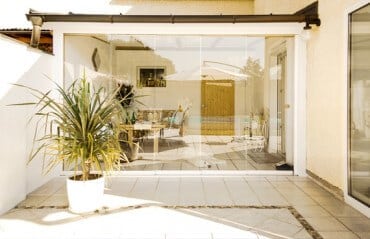 Terrassenverglasung