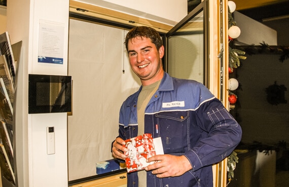 Fenster Schmidinger Adventkalender