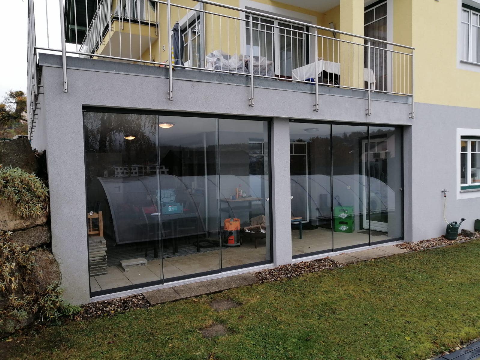 Ganzglas Schiebetüren