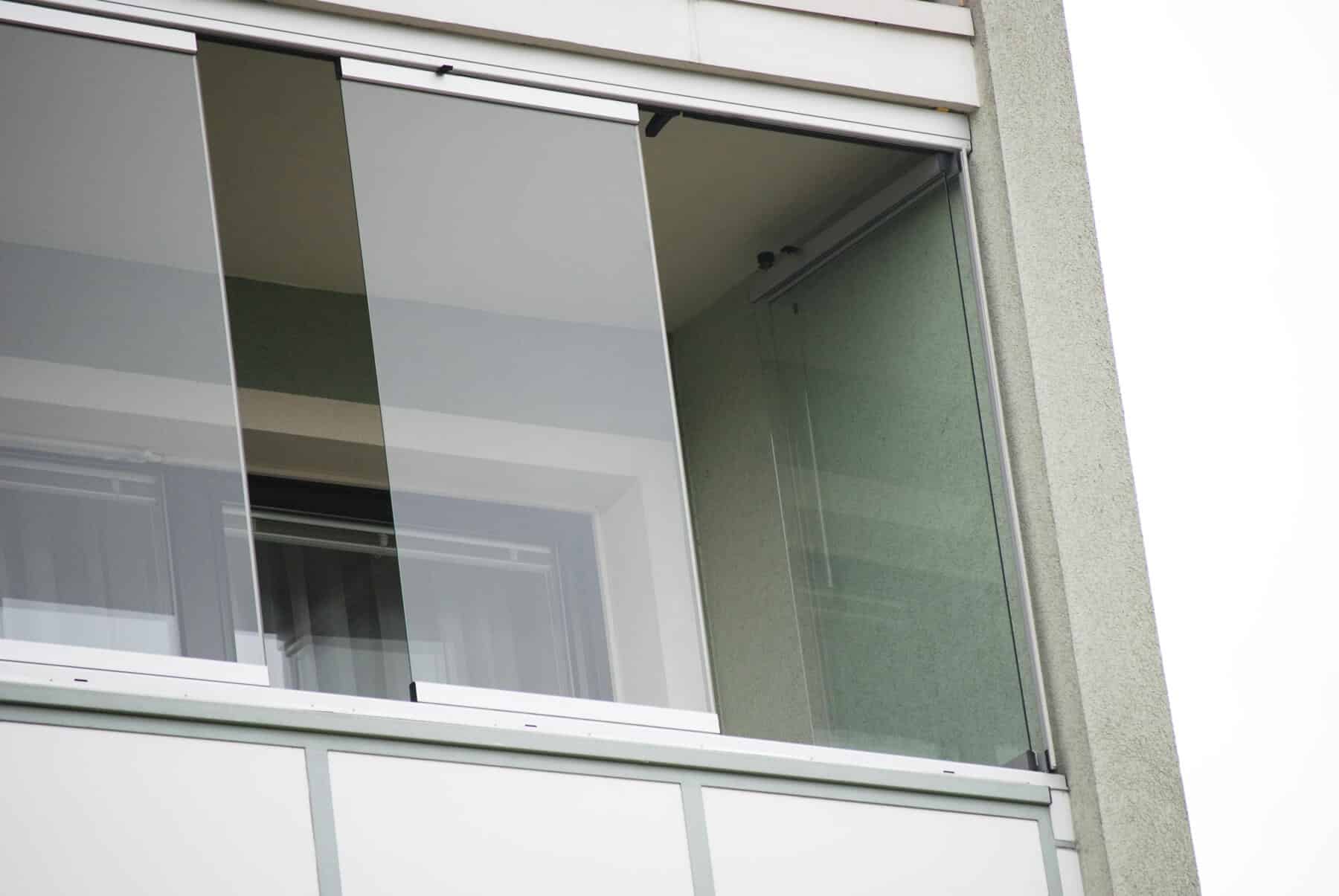 Glas Faltwand Rahmenlos