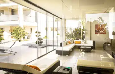 Glas zur Wohnraumgestaltung
