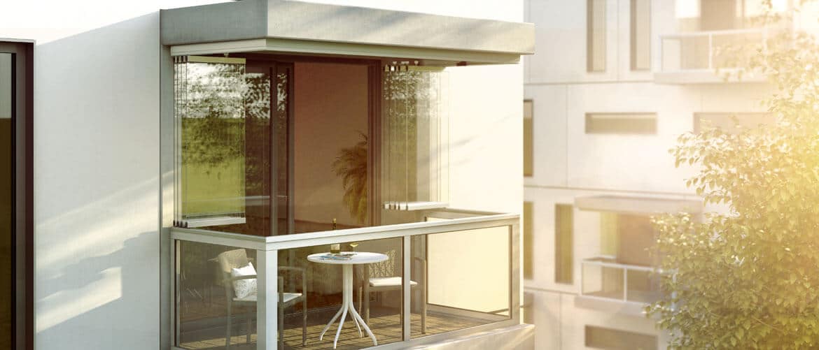 Glasanbau Terrasse Balkon - Balkonverglasung