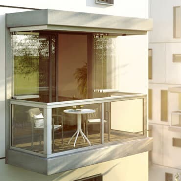 Glasanbau Balkonverglasung