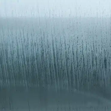 Glasanlauf im Scheiben-Zwischenraum