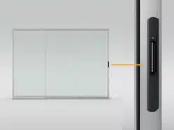 Wandseitiger Verriegelungsschieber