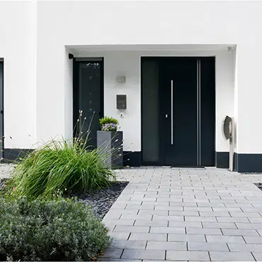 Haustüren mit Klarglas oder Ornamentglas