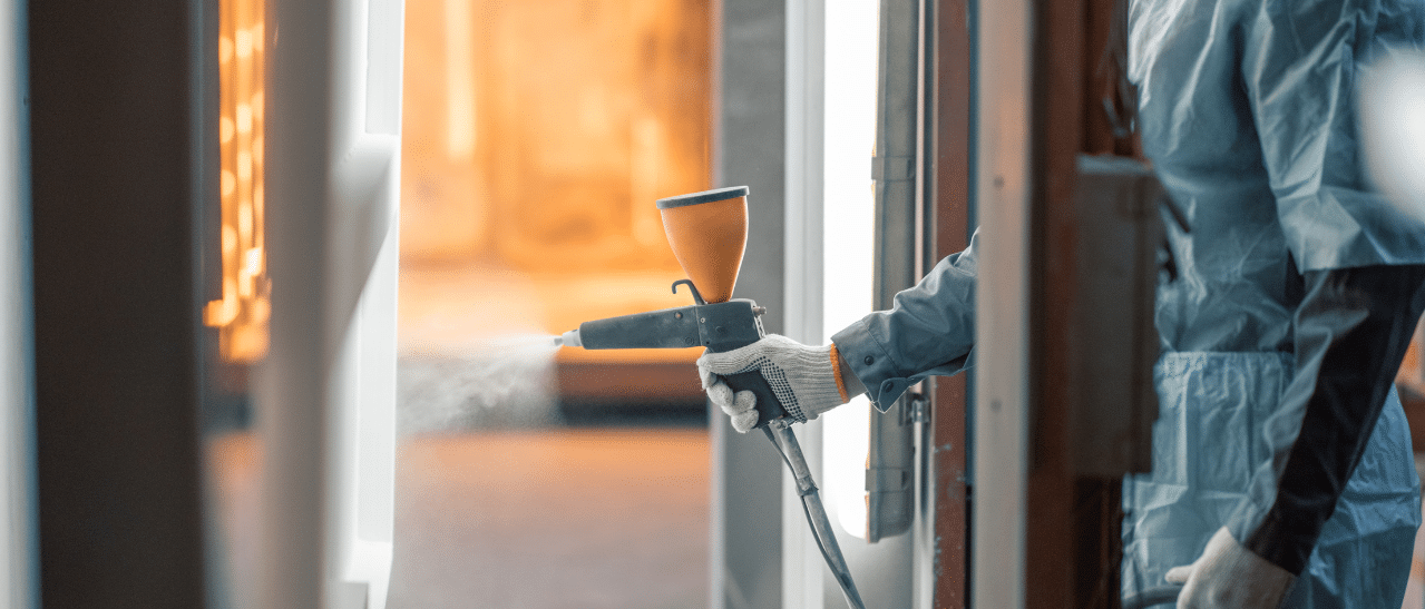 Hochwetterfeste Pulverbeschichtung der Fenster Aluminium-Profile