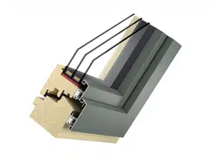 Holz-Alu-Fenster Modell Plan - Typ Solid