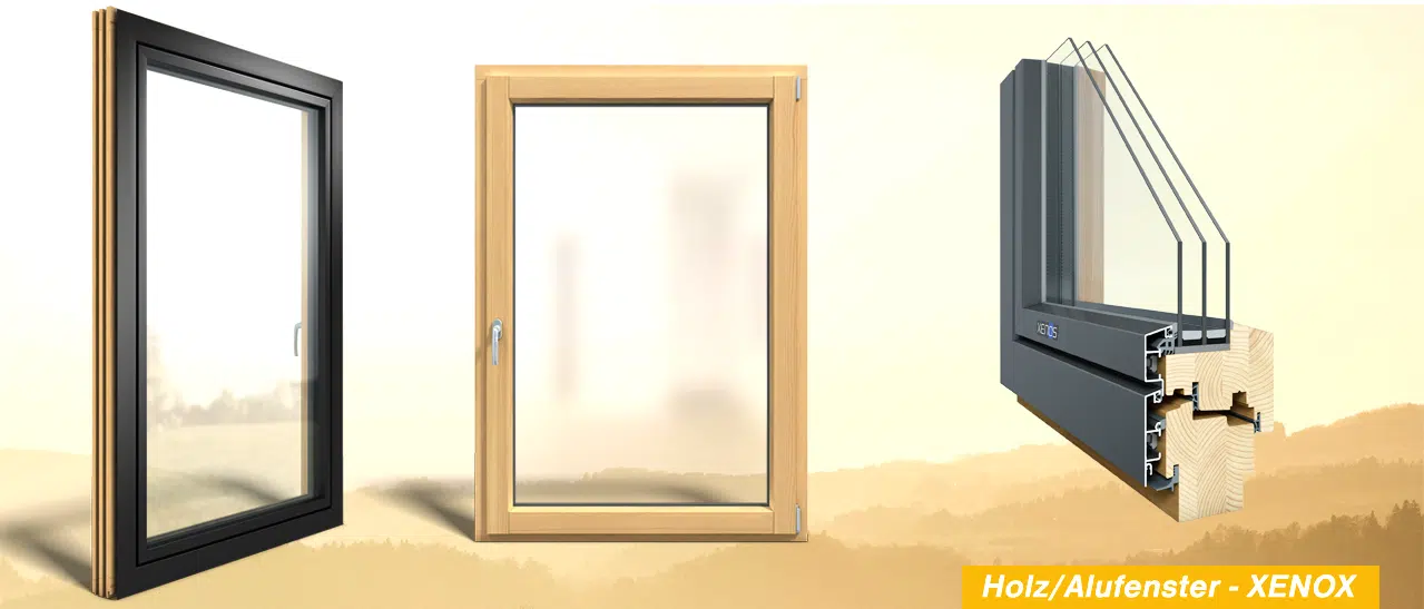 Holz/Aluminium-Fenster XENOX