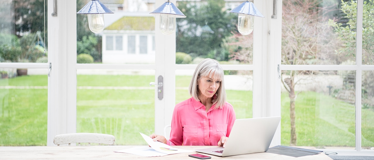 Homeoffice im Wintergarten