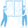 Icon Einbau Fenster