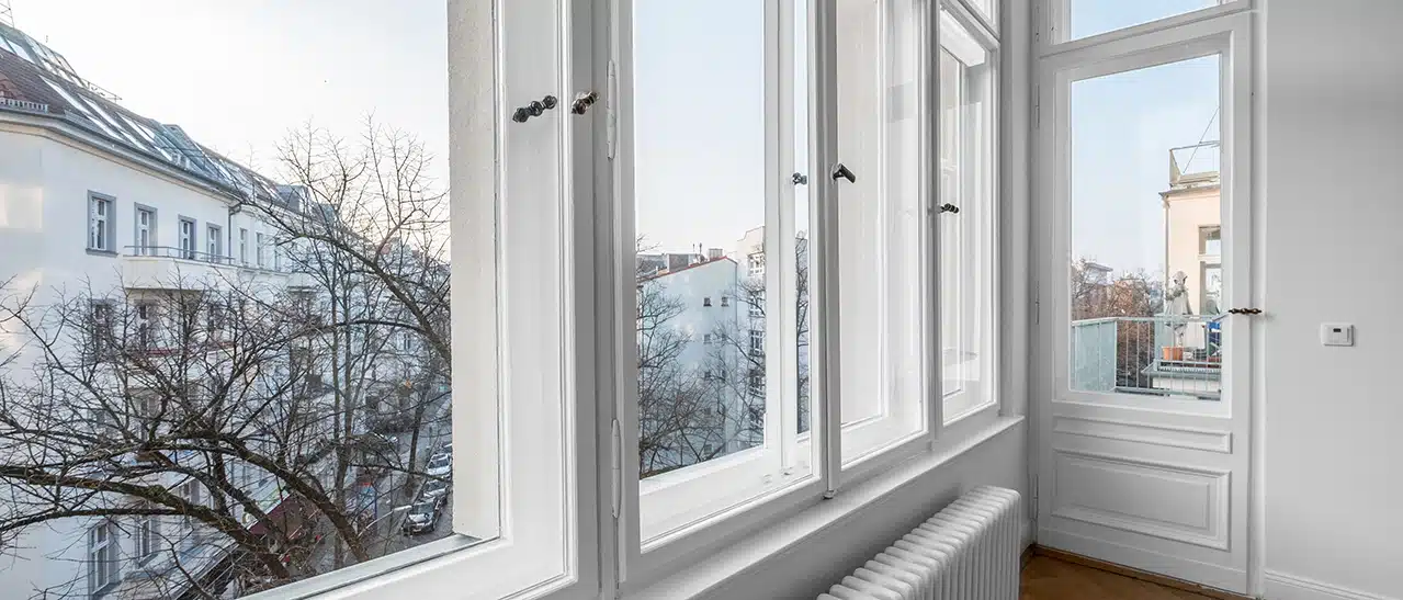Kastenfenster eignen sich ideal für historische Gebäude