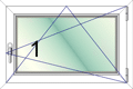 Maße 900 x 600 mm