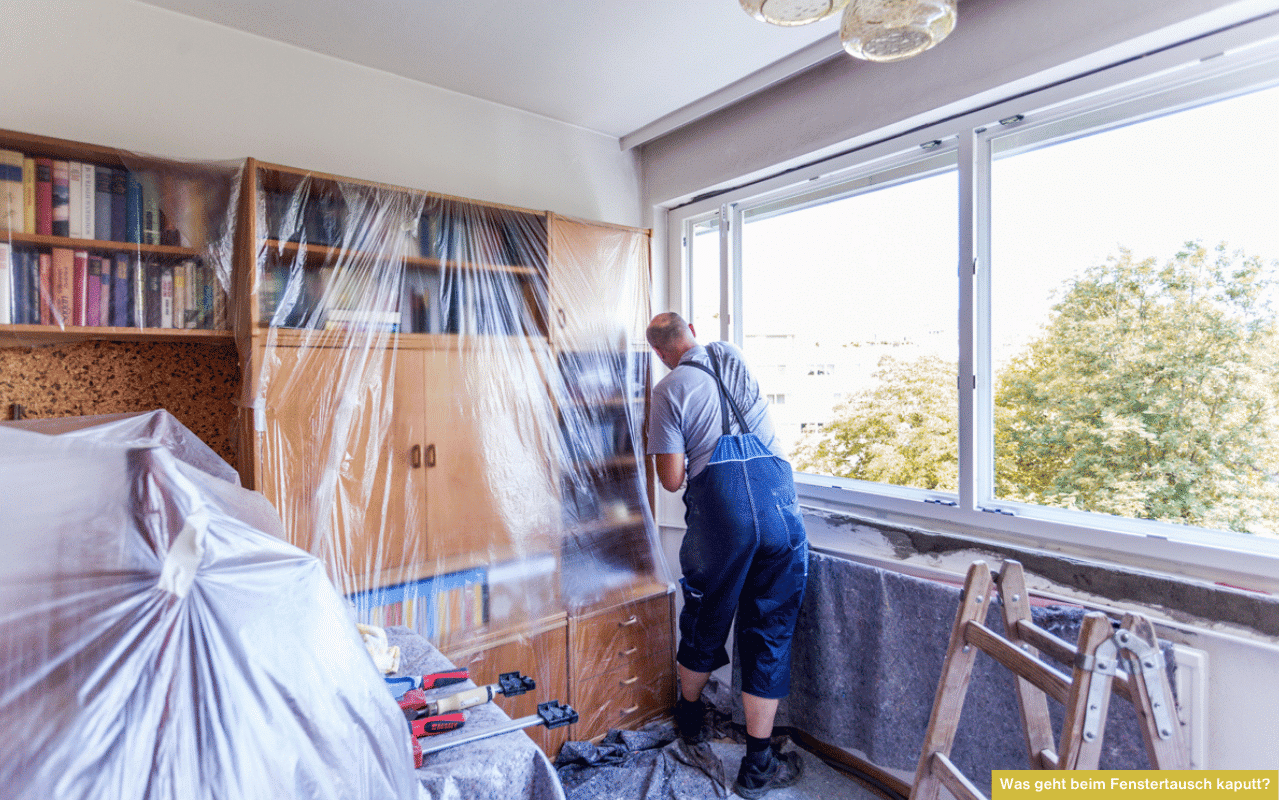 Montagearbeiten am Fenster - Was geht beim Fenstertausch kaputt und wie lassen sich Schäden an Mauerwerk oder Einrichtung vermeiden?