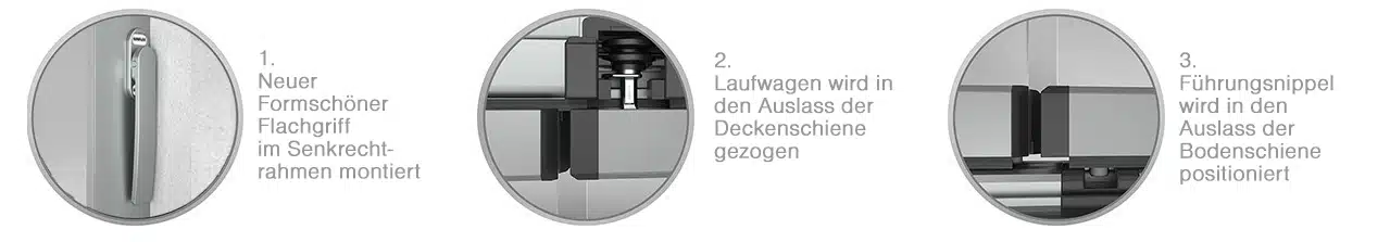 Sunflex Schiebe-Dreh-Systemen