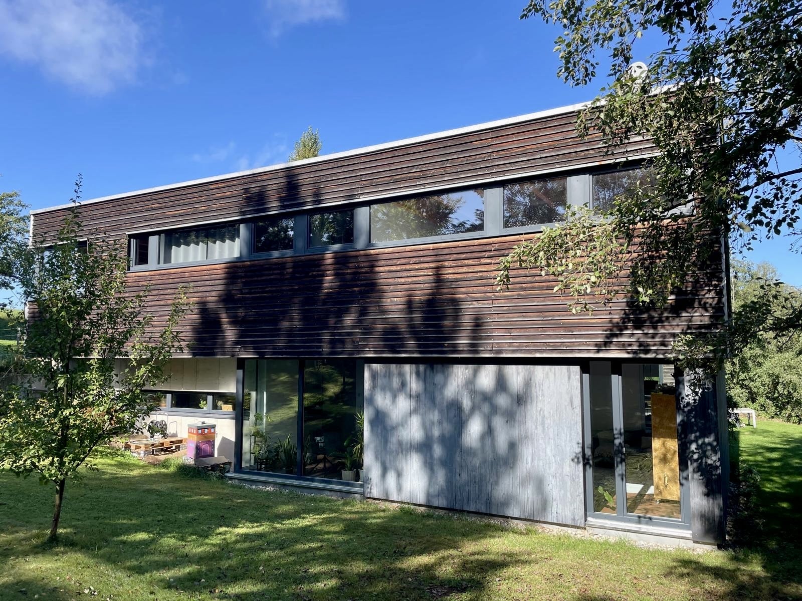 Panoramafenster Anthrazitgrau Oberösterreich