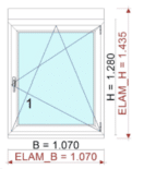 Preis Fenster mit Balkontüre