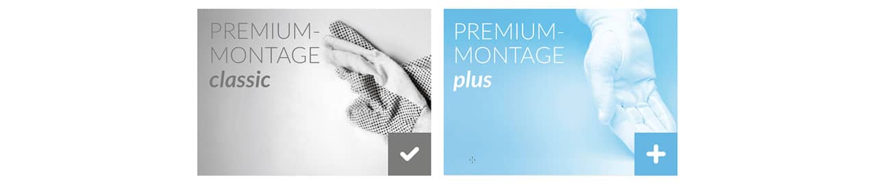 Premium-Fenstermontage-Pakete
